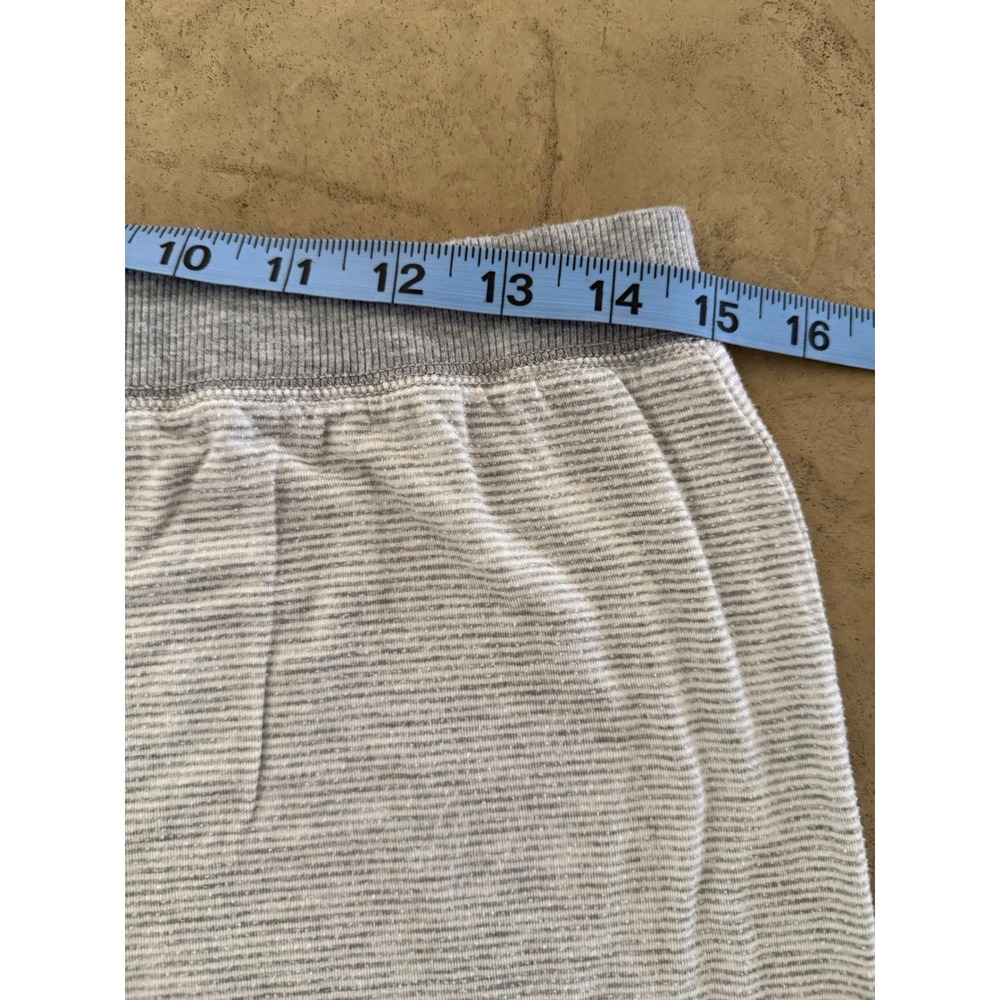 Splendid Womens Gray Ribbed Knit Pajama Set Long Sleeve Leggings Size Large - Picture 11 of 16